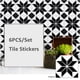 thumbnail image 2 of 6 unid/set autoadhesivo Retro azulejos pegatinas impermeable PVC extraíble pegatinas de pared calcomanías DIY fondos de pantalla para, 2 of 7