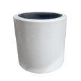 thumbnail image 1 of Maceta de Fibra de Vidrio FibraFormas Cilindro 20 Blanco, 1 of 5