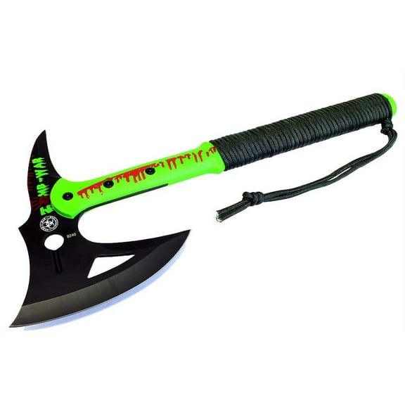 16" -Axe with BlackParacord Wrapped Handle