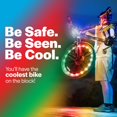 thumbnail image 3 of Luces de rueda de bicicleta WheelBrightz multicolor para bicicleta infantil, 3 of 6
