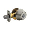 thumbnail image 2 of Kwikset 660 Single Cylinder Deadbolt in Satin Nickel, 2 of 2