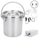 thumbnail image 1 of Kit de máquina de ordeño, ordeñador eléctrico portátil, ordeñador de pulsación ajustable para cabra, oveja, enchufe 7L 100-240VUS, 1 of 14