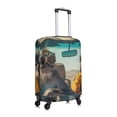 thumbnail image 3 of Daiia Desert Monkeys Drive Luggage Cover, Thickened Washable Travel Luggage Covers, Elastic Unique Baggage Covers for 18-20 inch Luggage-Medium, 3 of 9