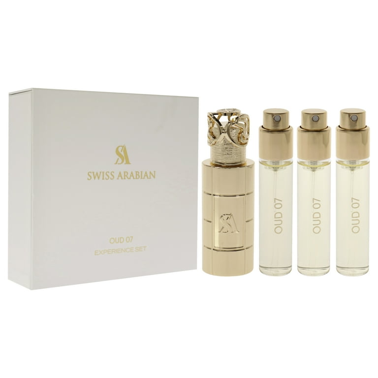 Swiss Arabian Oud 07, Arabian Perfume for Women, 4 Pc Mini Gift