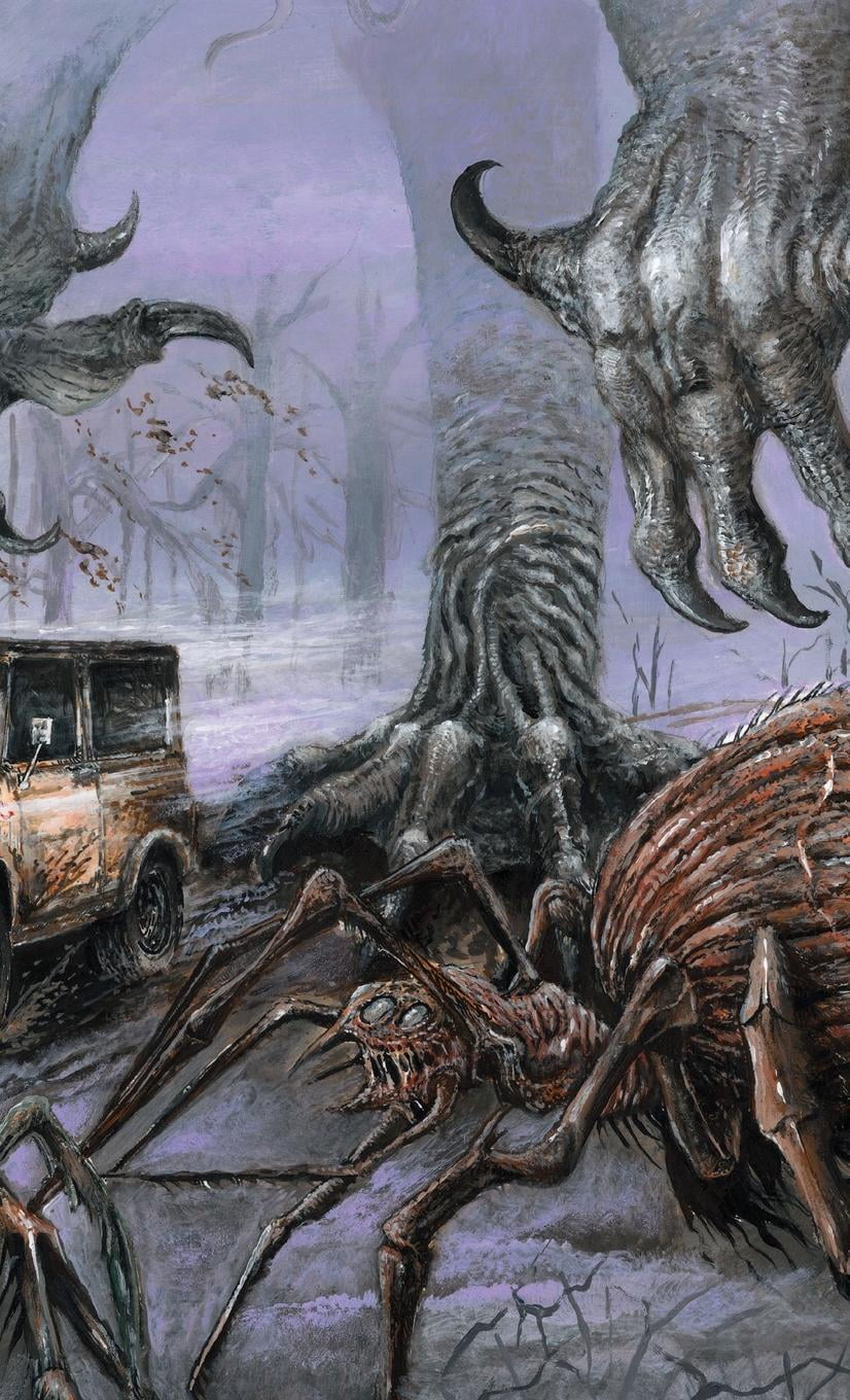 Creatures In The Mist Manga It Came From The Mist : Mist Creature Art by Glenn Chadbourne