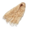 thumbnail image 4 of Peluca de pelo de muñeca, alambre de alta temperatura, pelo largo, 1/3, peluca de repuesto de muñeca ondulada DIY para muñecas de 8,3 a 9,4 pulgadas, Color melocotón, 4 of 5