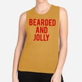 thumbnail image 2 of Bearded and Jolly Women's Muscle Tank Large Antique Gold, 2 of 5