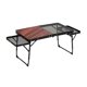 thumbnail image 5 of Mesa de parrilla plegable, mesa de soporte de parrilla portátil liviana para exteriores, camping, picnic, barbacoa, altura ajustable, 5 of 9