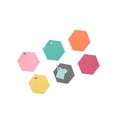 thumbnail image 3 of OULII 10 Pcs Felt Pin Board Notice Board Black for Practical Wall Decor and Bedroom, 3 of 8