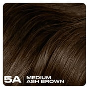 Clairol Nicen Easy10 Permanent Hair Color Cream, 5A Medium Ash Brown, Hair Dye, 1 Application