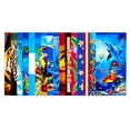 thumbnail image 2 of JML 100% Cotton Beach Towel,Soft & Quick-Dry Pool Towel,Perfect for Beach,Swimming,Colorful Fishes,28"x58", 2 of 5