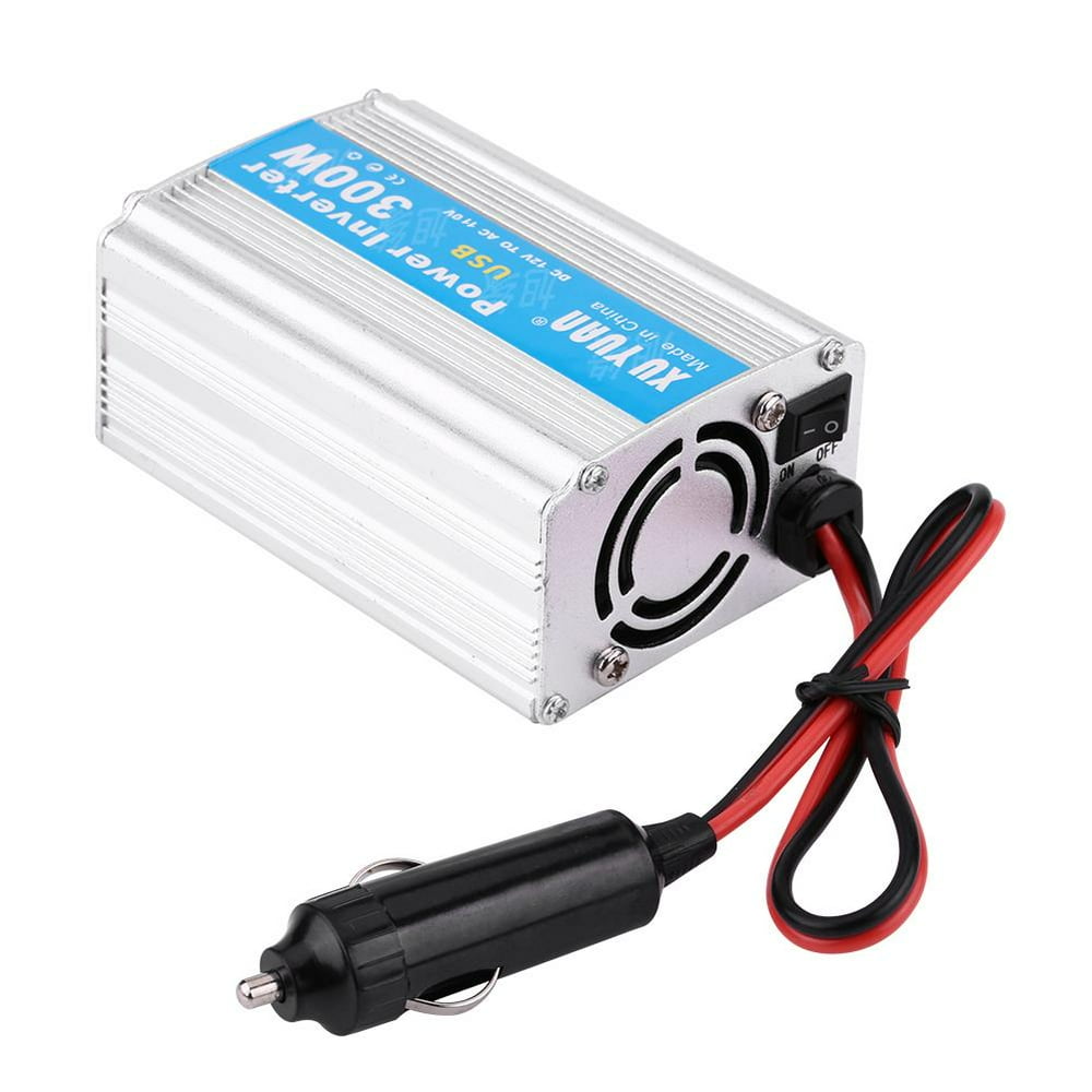 HERCHR 200 Watt 12V Power Inverter, 220V AC outlets, Installation kit