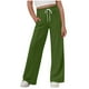 thumbnail image 1 of Odeerbi 4-15 Años de Niñas Pantalones de Sudadera de Pierna Ancha Pantalones Deportivos de Verano Pantalones de Cintura Elásticos Pantalones de Pierna Recta de Color Sólido, 1 of 8