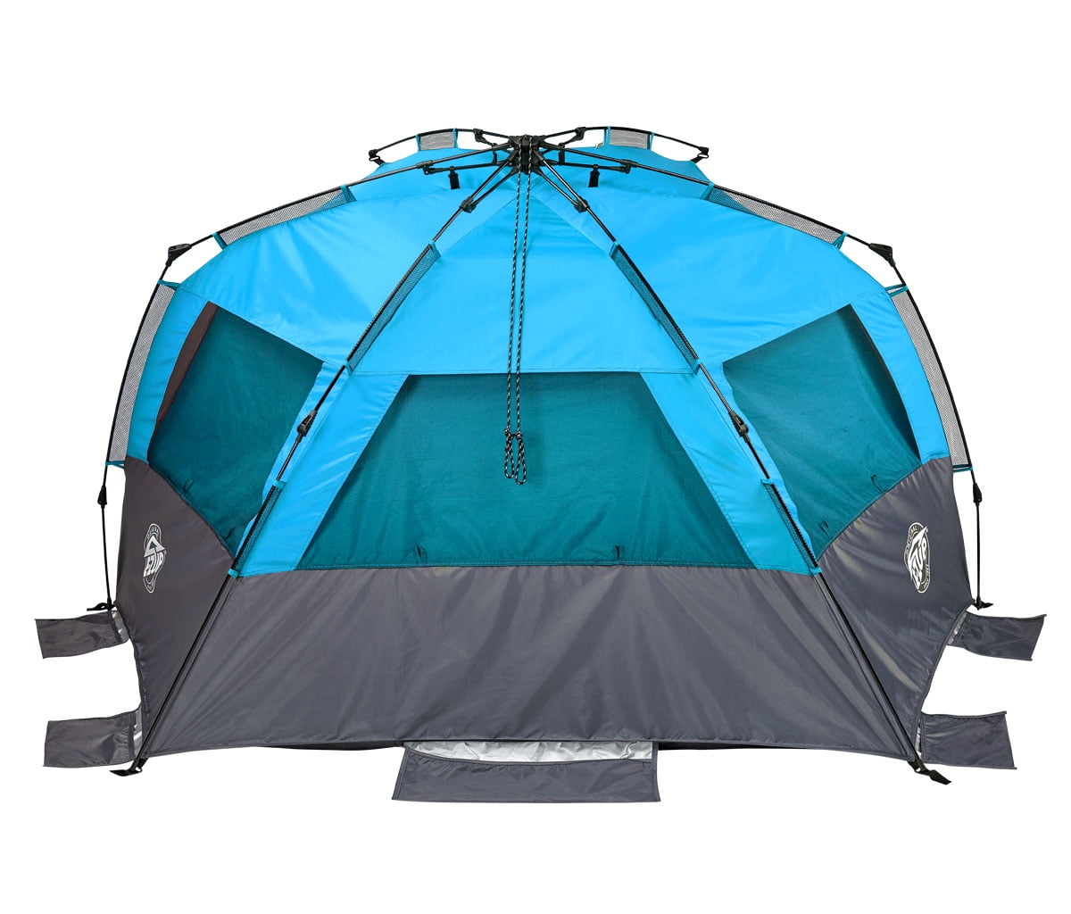 E-Z Up® Wedge Instant Shelter® Beach Tent, Blue Splash