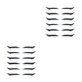 thumbnail image 1 of Jumpingount 6 pares de barras de línea de párpados impermeables, pegatina delineador de ojos con purpurina reutilizable, pegatina de doble párpado, No.1 2piezas, 1 of 6