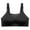 Black, variant on Tbopshirt Wireless Bras for Women Plus Size,Stretch Push-Up Womens Bras,Woman's Fashion Plus Size Wire Free Comfortable Push Up Bra Underwear