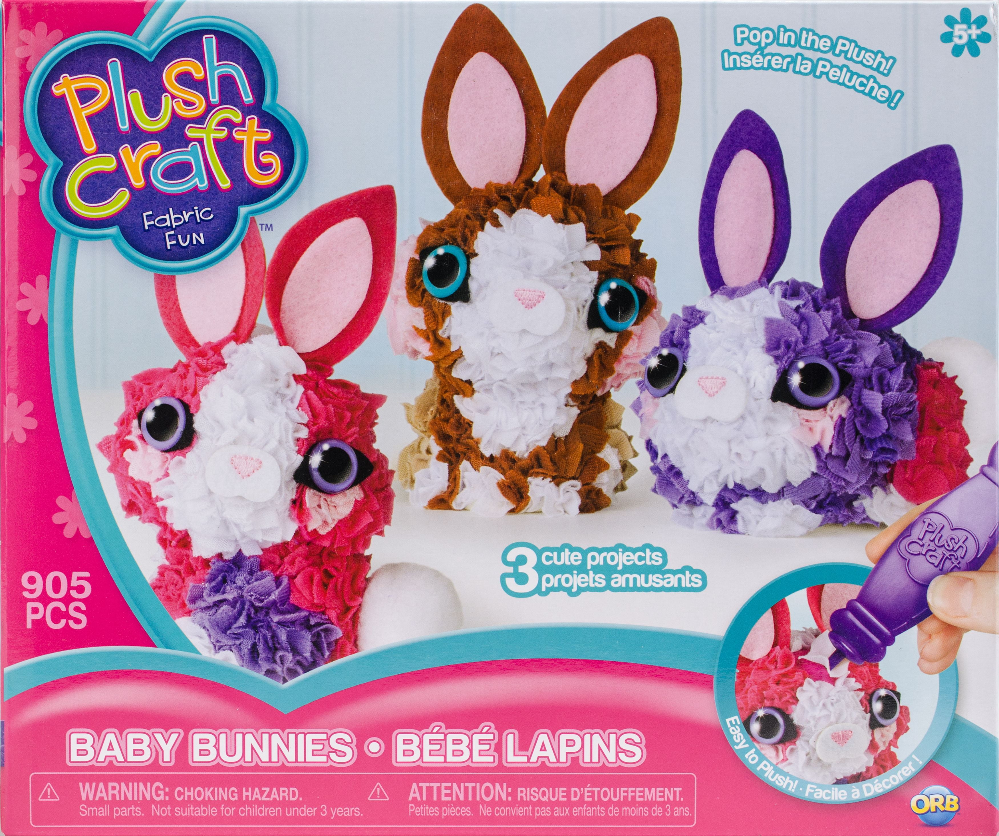 plush craft bunny