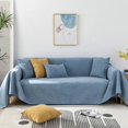 thumbnail image 1 of Waterproof Sofa Towel Solid Color Sofa Cover Multifunctional Dustproof Durable Sofa Cover Couch Cover for Living Room Decor, 1 of 5