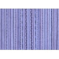 thumbnail image 1 of Ahgly Company Machine Washable Indoor Rectangle Abstract Blue Modern Area Rugs, 6' x 9', 1 of 4