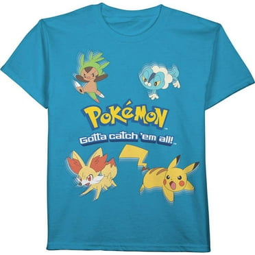 Pokemon Boys Gray Short Sleeve Pikachu T Shirt Pika Pokeball Tee Shirt 7 Walmart Com