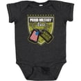 thumbnail image 3 of Inktastic Proud Military Niece Girls Baby Bodysuit, 3 of 5