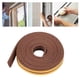 thumbnail image 4 of Tira de para puerta autoadhesiva de espuma de 6 metros, tipo E, antipolvo para ventanas correderas, puertas correderas, puertas de gabinete, protección larga Marrón Fernando Tira de sellado, 4 of 8