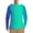 Mint Green, variant on Hoodies for Men Summer Sun Protection Breathable Gradient Long Sleeve Pullover Hoodies M
