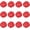 Red, variant on 12-Pack Wicker Rattan Balls 40mm/1.6 Inch Decorative Orbs Vase Fillers Bowl for Christmas/Weddings/Thanksgiving/DIY Crafts/Home Decor [Red]