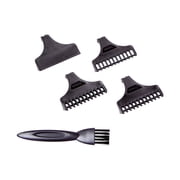 KISS USA Precision Blade Cordless USB Hair Trimmer Clipper, 8 Pieces, Men Waterproof Adult