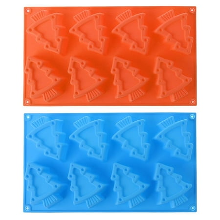 

Christmas Tree Silicone Mold Fondant Chocolate Cake Soap Baking Mould Decorating