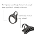thumbnail image 2 of Zpsolution Ring Zipper Pull Replacement - Perfect for People with Arthritis or Limited Hand Dexterity - Zipper Tab Repair for Boots Jackets Coats Shoes Backpack Luggage Suitcase, 2 of 6