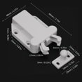 thumbnail image 4 of Cabinet Rebounder Door Rebounder High Strength ABS Plastic Sturdy And Durable For Factory Office Home School, 4 of 8