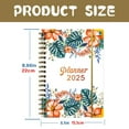 thumbnail image 3 of MOQIN 2025 Planner - Weekly and Monthly Planner Book, January 2025 - December 2025, Hard Cover Calendar Planner with Tabs, Notes Pages, Inner Pocket, A5 (6.1" x 8.6"), 3 of 5