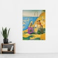 thumbnail image 2 of Paul Signac Women At The Well 1892 Painting Extra Large XL Wall Art Poster Print, 2 of 3