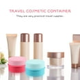 thumbnail image 2 of Contenedores de viaje de 2 PC para artículos de tocador Pequeños frascos de viaje a prueba de fugas portátiles para cremas de almacenamiento cosmético, 2 of 6