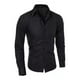 thumbnail image 3 of Camisa De Manga Larga Rayada De Hombres Seda De Hielo, 3 of 6