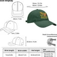thumbnail image 3 of USA 250th Anniversary Baseball Cap – Vintage Washed Patriotic Hat with Embroidered American Flag, Adjustable Fit for Men & Women, 1776–2026 Celebration Gift, 3 of 5