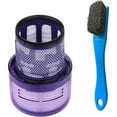 thumbnail image 1 of Filtro lavable para Dyson V11 SV14, V15 Detect, filtro de repuesto para aspiradora inalámbrica Torque Drive Pet Absolute Series con cepillo de cerdas de cerdo (V11) (1) esquí esquí Gafas de esquí, 1 of 5