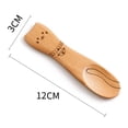 thumbnail image 2 of Sacredtree Cute Cartoon Animal Creative-wooden Children Spoon For Ice Cream-desserts, 2 of 3