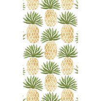 Simply Daisy 18" x 30" Pineapple Stripes Geometric Print Kitchen Towels