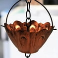 thumbnail image 6 of Rain Chain Gutter Chain Downspout with 6 Decorative Pouring Cups for Outdoor Garden Gazebos and Patios, 6 of 9