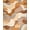 Beige, Pattern 12, variant on ODIKA 4' x 6' Machine Washable Non-Slip Area Rug, Contemporary Wave High Traffic Rug, Orange, 192313