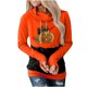 thumbnail image 1 of Blusa de manga larga con estampado de Halloween informal a la moda para mujer, jersey con capucha, Tops, sudadera Fridja  fjkfkj5275, 1 of 5