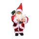 thumbnail image 1 of Irfora Muñeca musical eléctrica de Papá Noel Juguetes navideños para cantar y bailar Decoraciones para centros de mesa navideños con pilas Figura musical móvil Regalo de Navidad Irfora Decoración navideña, 1 of 7