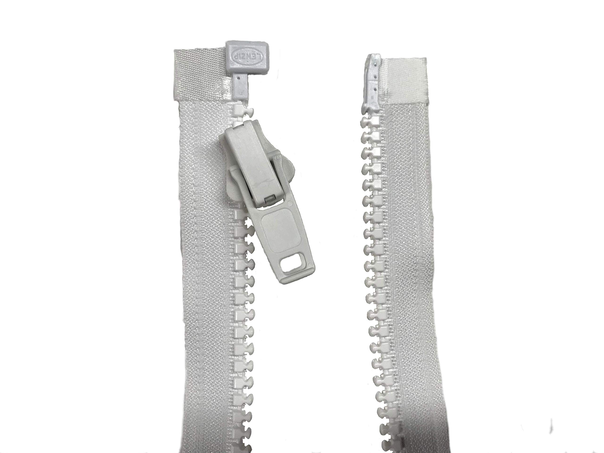 Zipper Sliders YKK or LENZIP - Plastic Vislon #10 - Locking - Double Pull