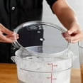 thumbnail image 2 of CamwearÂ® Round Lid For 6 & 8 Quart Clear, 2 of 2