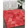 thumbnail image 2 of Ahgly Company Indoor Rectangle Patterned Red Area Rugs, 2' x 3', 2 of 6