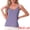 Purple, variant on DARING DIVA Women's Sleeveless Base Layer Spaghetti Straps V Neck Tank Tops XS Black