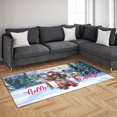 thumbnail image 3 of Hello Welcome Winter The Ski Boykin Spaniel Snowy Day Indoor Rug Dog Lover Carpet Living Bed Room Sofa Home Decor - 13013, 3 of 5