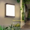 thumbnail image 5 of Lámpara de pared LED moderna para exteriores, resistente al agua, para jardín, pasillo, balcón, entrada, aplique de pared, decoración del hogar, accesorios de iluminación lustrosos, 5 of 5